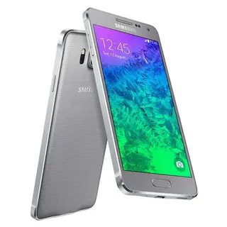 Смартфон Samsung GALAXY Alpha SILVER