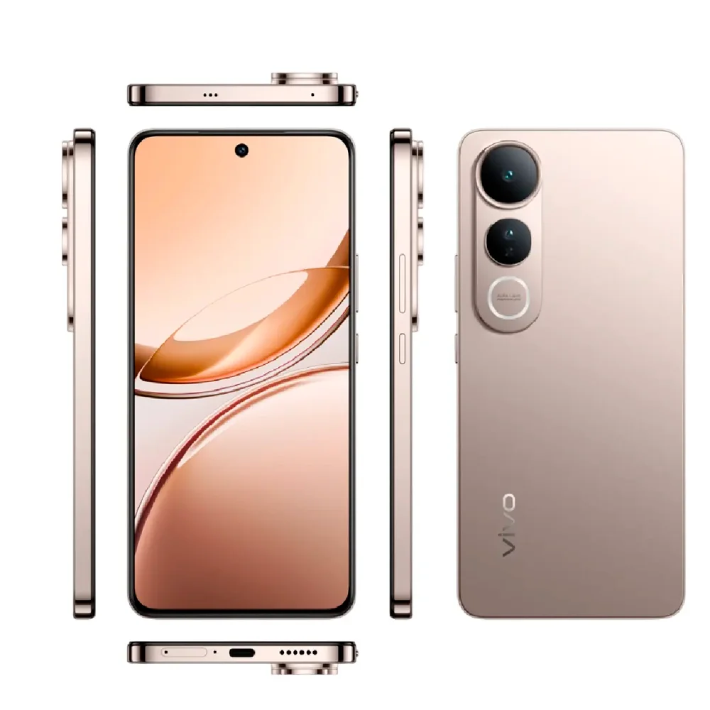 Смартфоны Vivo V50 Lite 8/128GB Titanium Gold - фото 6