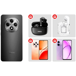Комплект Смартфон OPPO Reno12F 8/512GB Matte Grey+ подарочный комплект
