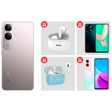 Комплект Смартфон VIVO V40 Lite 8/256GB Titanium Silver + Смартфон VIVO Y28 8/256GB Agate Green + Смартфон VIVO Y19s 4/128 Silver + Наушники ARG T11 White + TWS Наушники ARG MA3 Blue