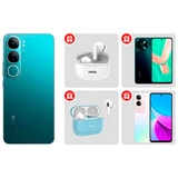 Комплект Смартфон VIVO V40 Lite 8/256GB Emerald Green + подарочный комплект