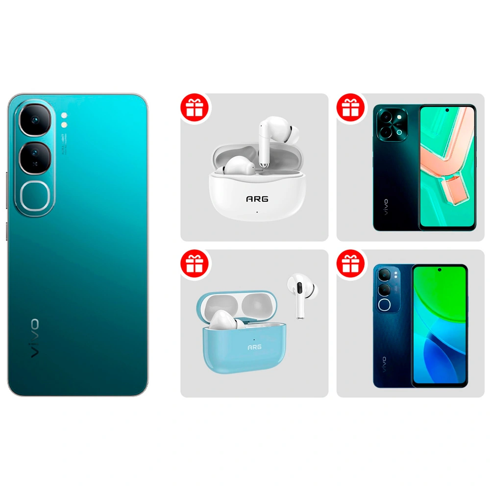 Комплект Смартфон VIVO V40 Lite 8/128GB Emerald Green + подарочный комплект