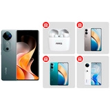 Комплект Смартфоны Vivo V40 12/256GB Stellar Silver + подарочный комплект