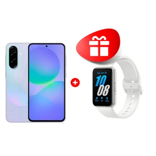 Комплект Смартфон Samsung Galaxy A36 5G 256GB Lavender (SM-A366ELVGSKZ) + Фитнес браслет Samsung Galaxy Fit3 Silver SM-R390NZSACIS