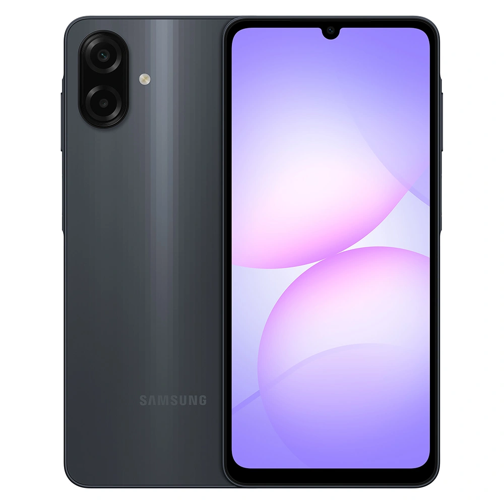 Samsung смартфоны Galaxy A07 6/128GB Black SM-A075FZKHSKZ