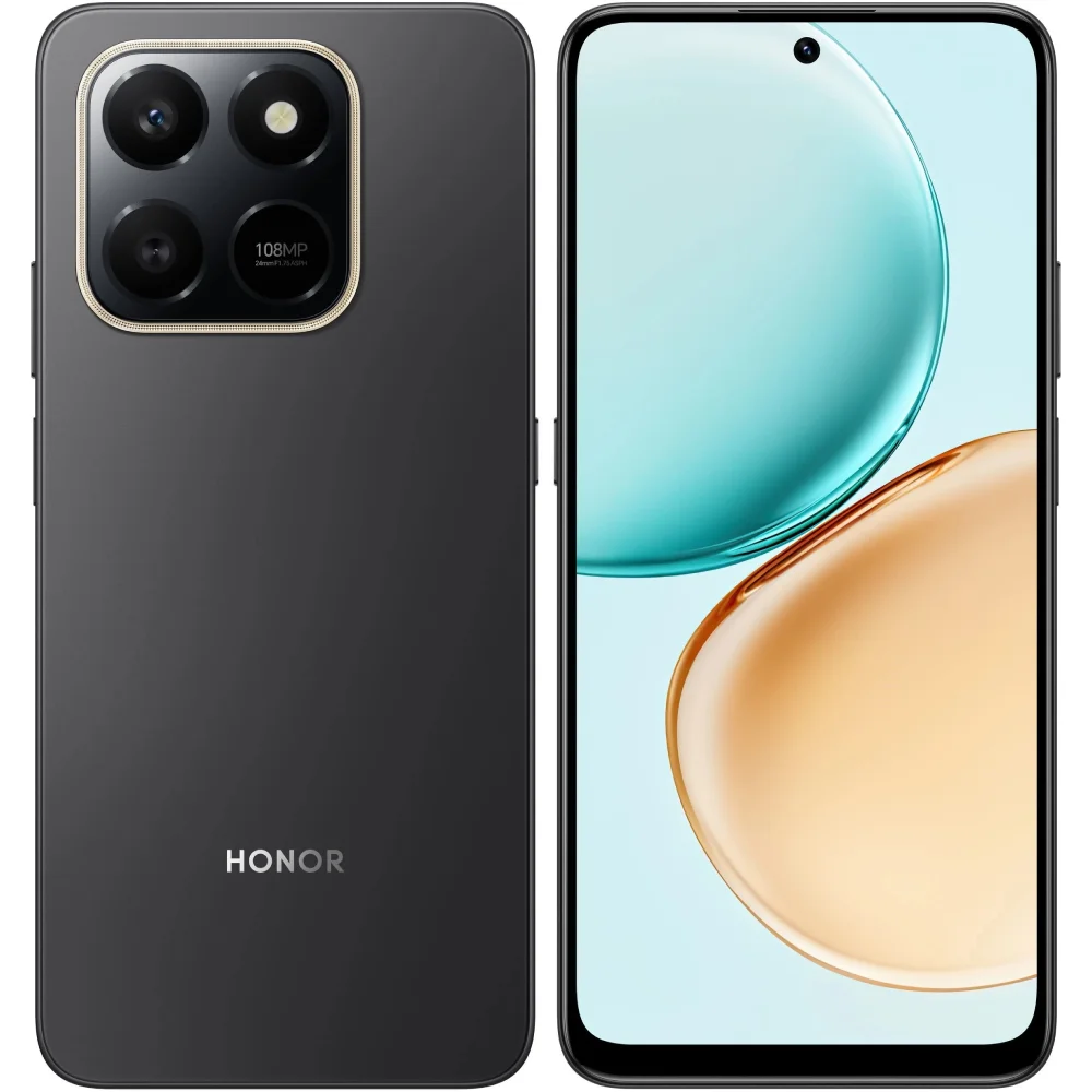 Смартфон Honor X7d 8/256GB Velvet Black