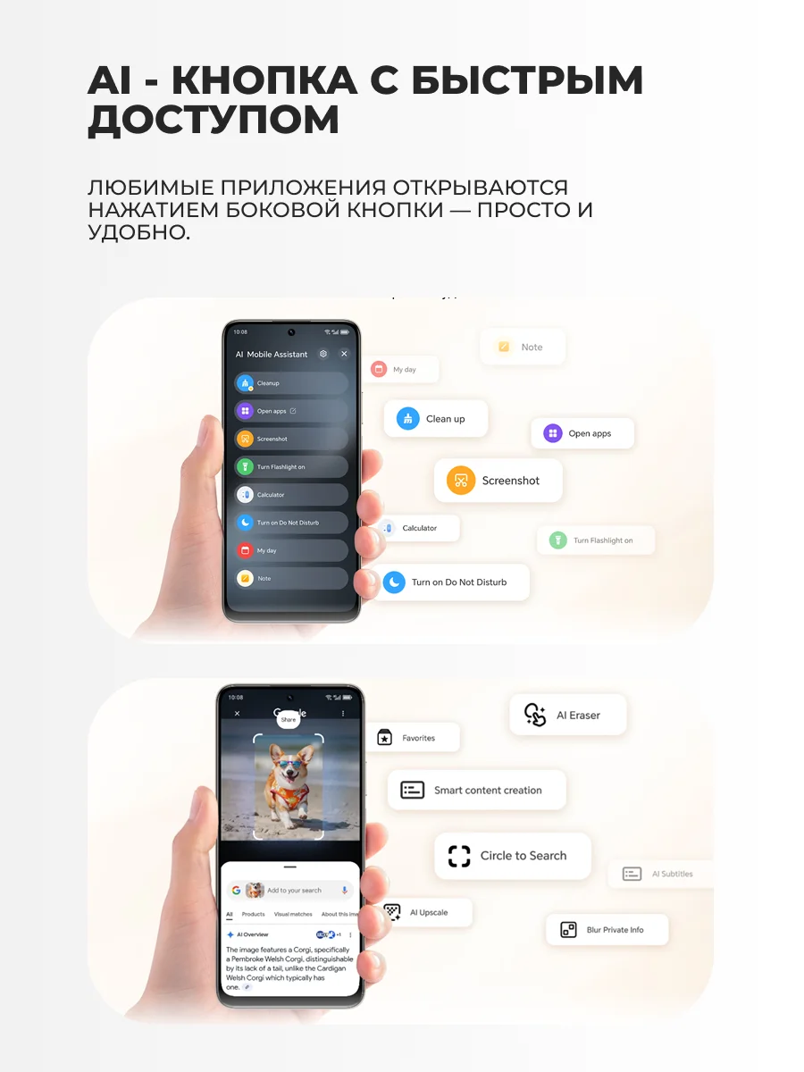 Honor смартфоны X7d 8/256GB Desert Gold - фото 7