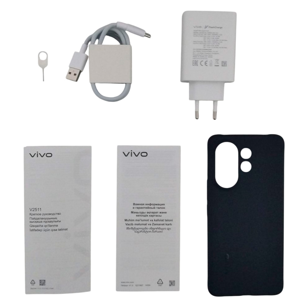 Vivo смартфондары V60 12/512GB Mist Gray - фото 4