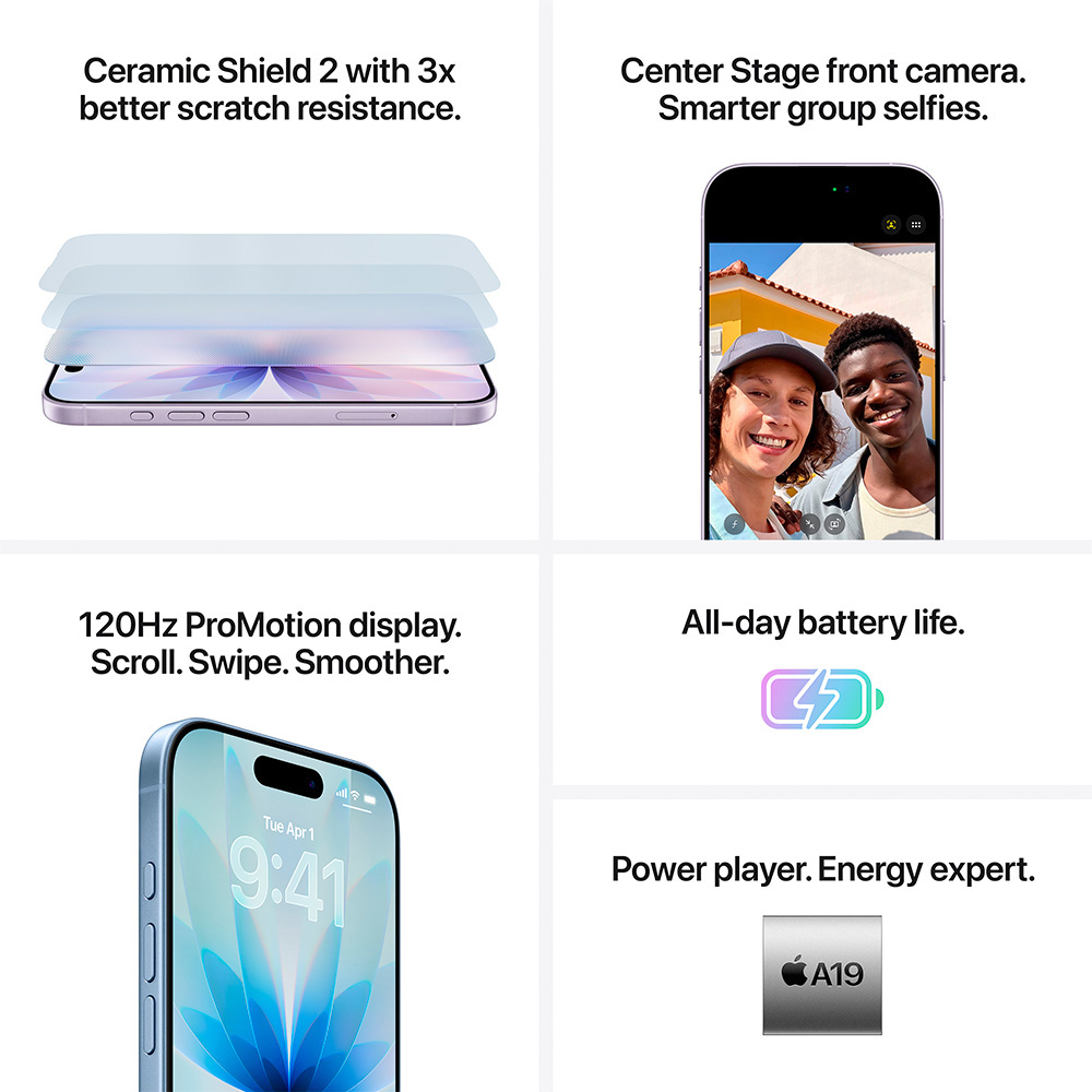 Apple смартфоны iPhone 17 6/512GB White - фото 6