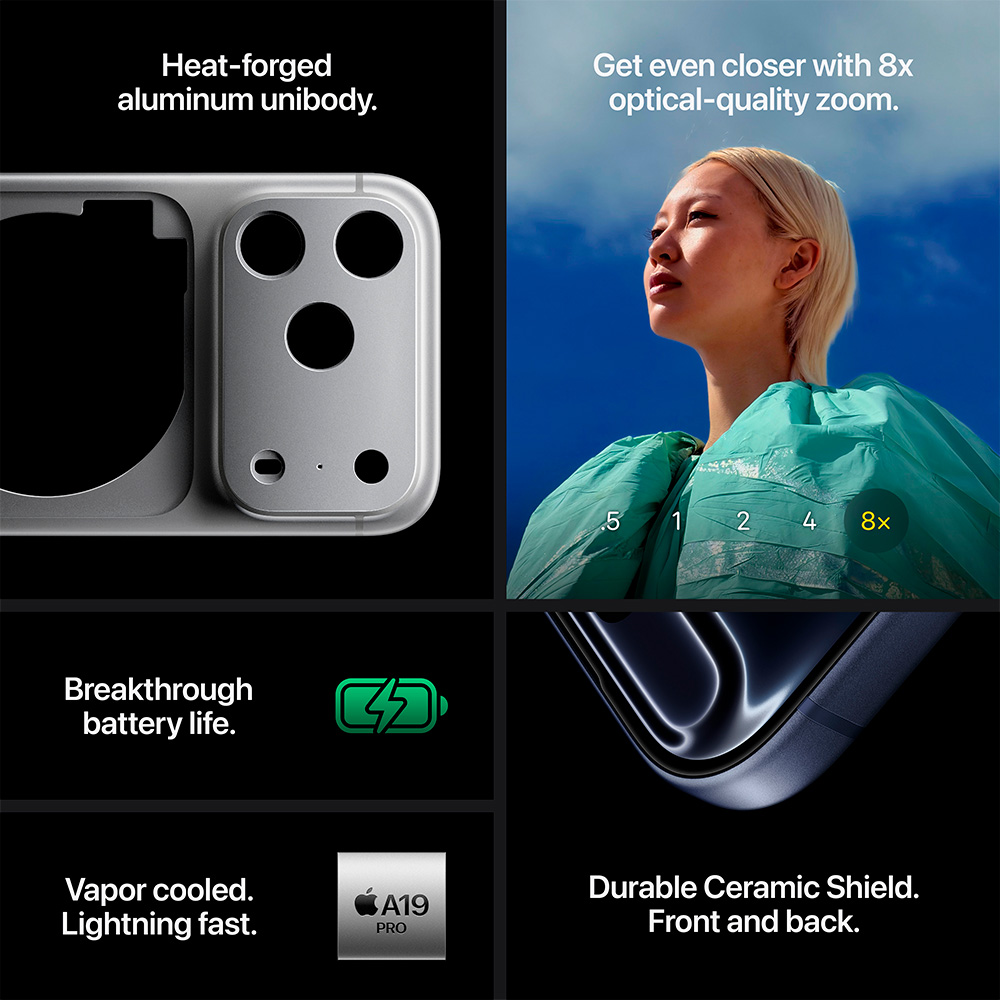 Apple смартфоны iPhone 17 Pro 12/1TB Deep Blue - фото 6