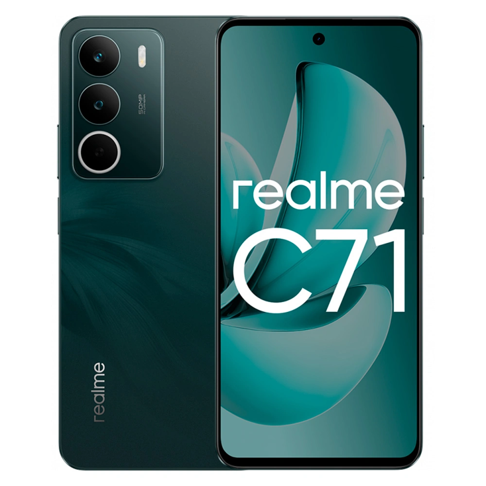 Realme смартфоны C71 8/256GB Green