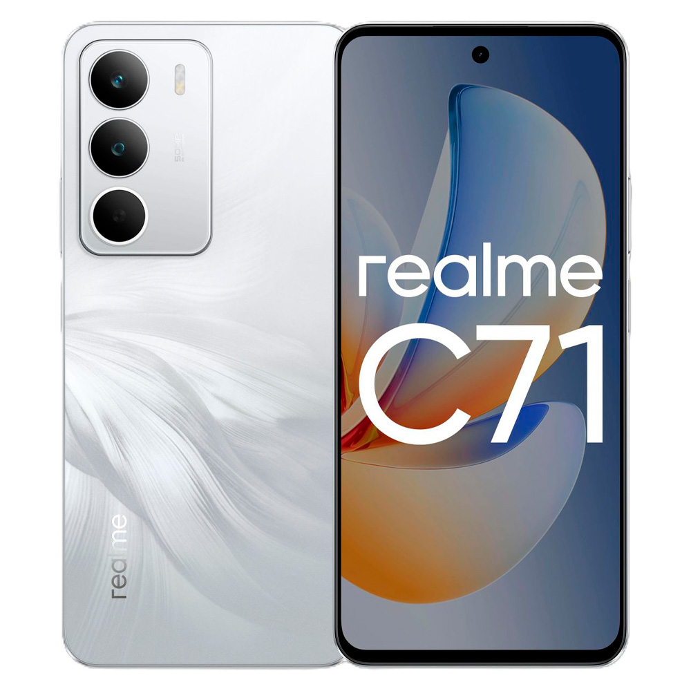 Realme смартфоны C71 6/128GB White