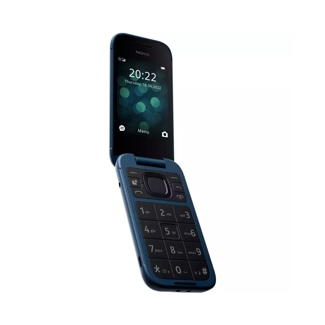 Мобильный телефон NOKIA 2660 TA-1469 DS Blue  - фото 2