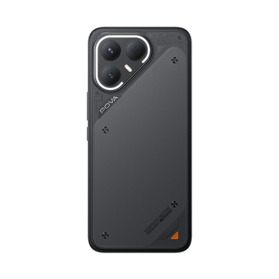 Мобильный телефон TECNO POVA 7 Pro 5G (LJ8) 256+8 GB Geek Black  - фото 2