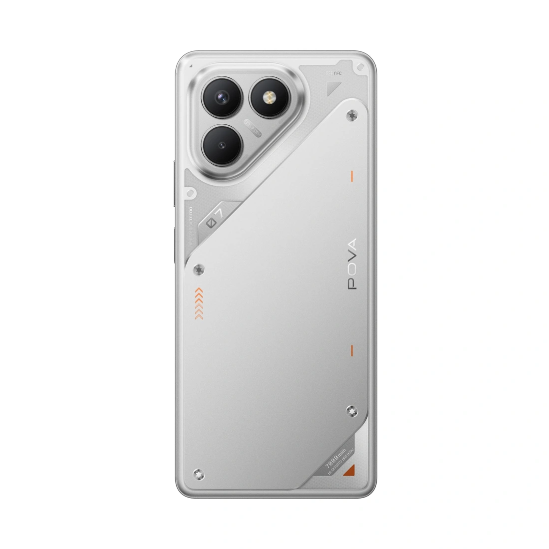 Мобильный телефон TECNO POVA 7 Neo (LJ6) 128+8 GB Magic Silver  - фото 5
