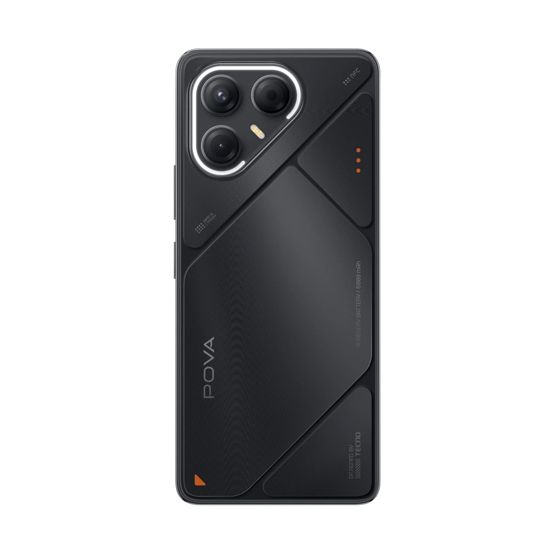 Мобильный телефон TECNO POVA 7 5G (LJ7) 128+8 GB Geek Black  - фото 4