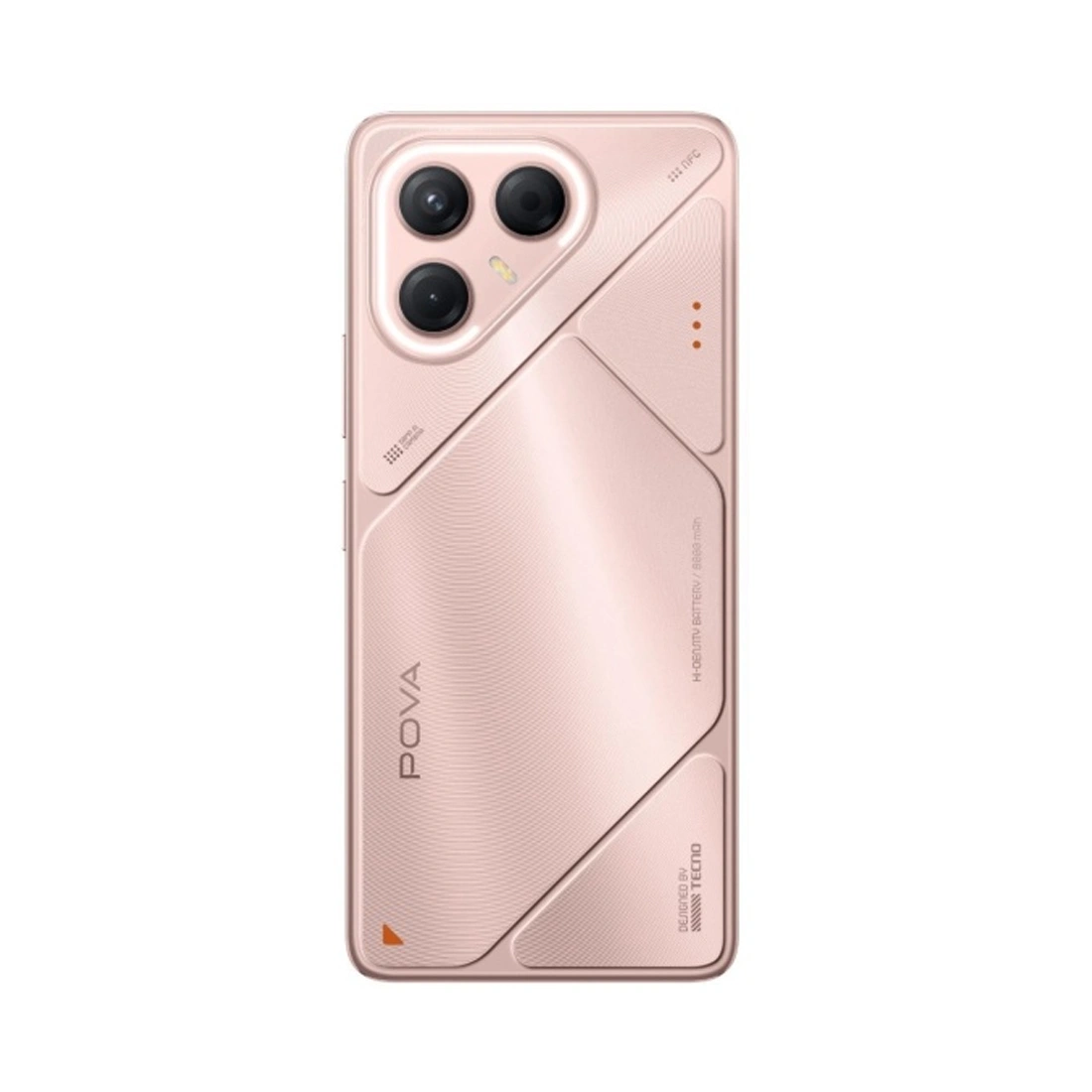 Мобильный телефон TECNO POVA 7 5G (LJ7) 128+8 GB Stardust Pink  - фото 4