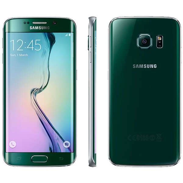 Смартфон Samsung Galaxy S6 EDGE 32 GB (green) - фото 2