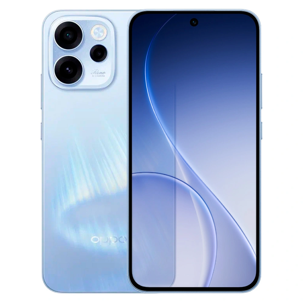 Смартфон OPPO Reno15F 12/512GB Aurora Blue