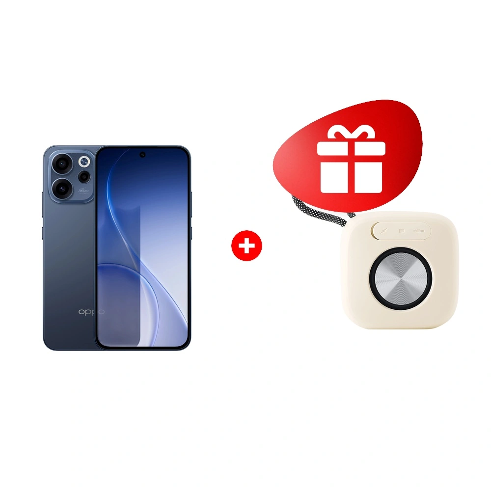 Комплект Смартфон Oppo Reno15F 8/256GB Twilight Blue + Беспроводная колонка Oppo с Bluetooth Reno Choice BT60 