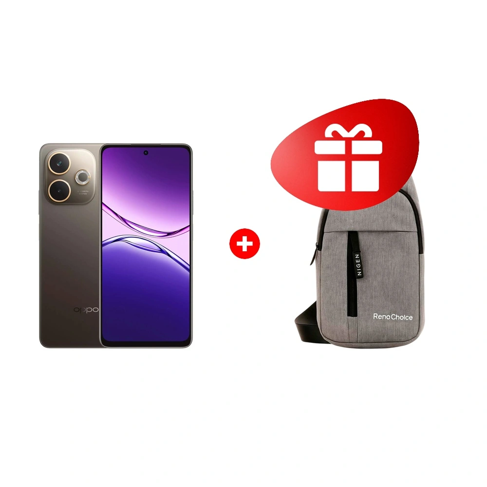 Жиынтық Смартфон OPPO A5 Pro 8/256GB Mocha Brown + Сумка Oppo Reno Choice Gray 