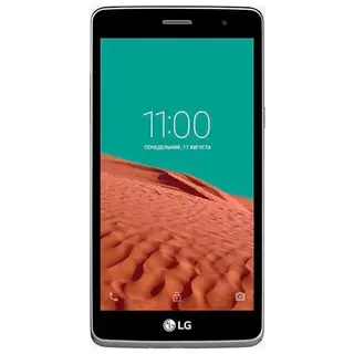 Смартфон LG MAX X155 (Silver Titan)