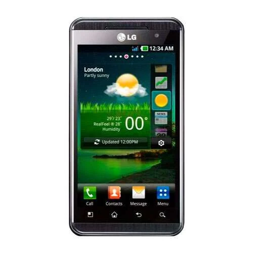Смартфон LG Optimus 3D P920 metal black