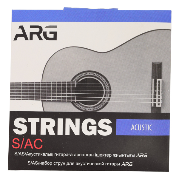 ARG акустикалық гитара ішектерінің жиынтығы S/AC