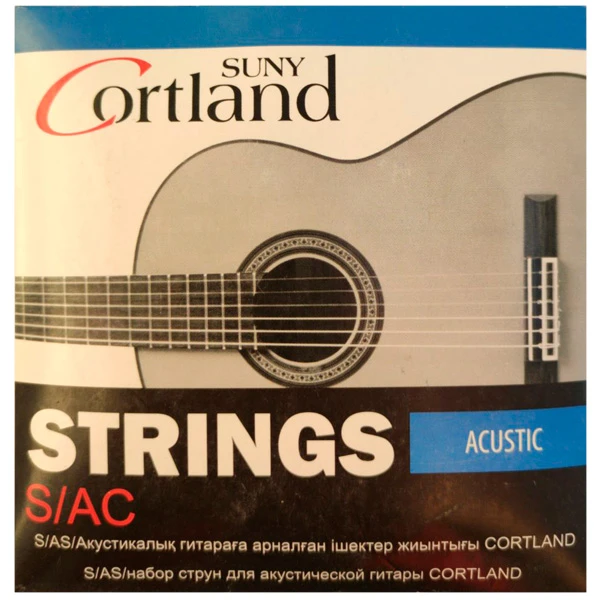 Набор струн Cortland для акустической гитары CORTLAND S/AC