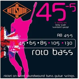 Rotosound бас гитарасына арналған ішектер RB45.5