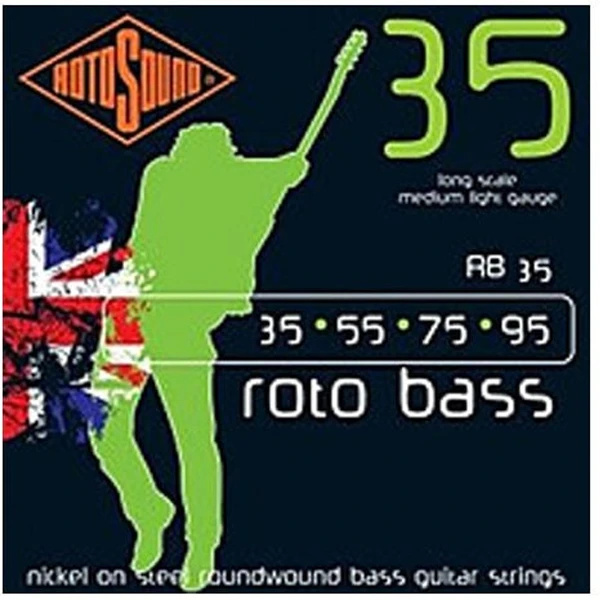 Струны для бас гитары Rotosound RB35