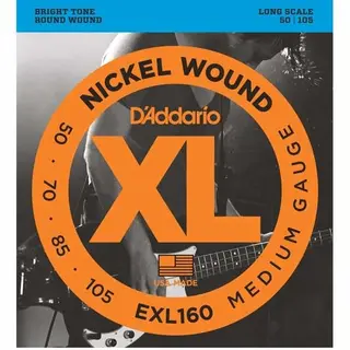D ' Addario бас гитарасының ішектері EXL160