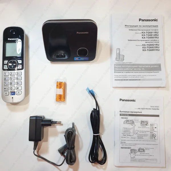 Panasonic радиотелефоны KX-TG 6811 CAB - фото 3