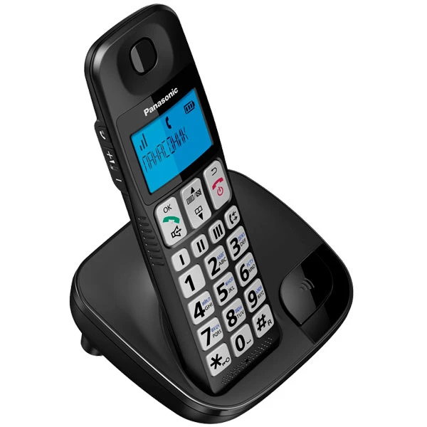 Panasonic DECT сымсыз телефоны KX-TGE110UCB - фото 5