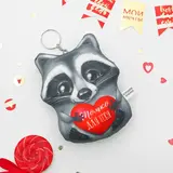 Брелок антистресс «Только для тебя», енотик, 10×12 см 