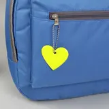 Светоотражающий элемент «Сердце», 5 × 5 см, цвет МИКС 