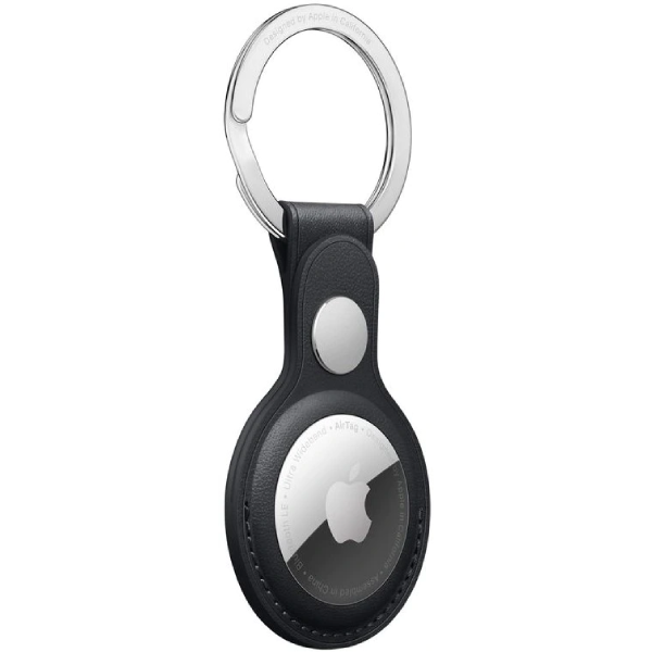 Брелок-подвеска Apple AirTag Leather Key Ring MMF93ZM/A Midnight