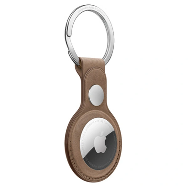 Брелок-подвеска Apple AirTag FineWoven Key Ring MT2L3ZM/A Taupe - фото 3