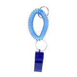 Брелок пластик "Свисток на пружине" МИКС 14х4 см  - фото 2