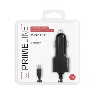 Автомобильное зарядное устройство Prime Line 2202 Black