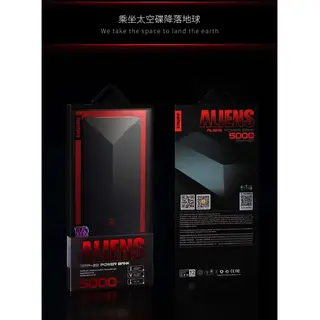 Power bank Remax Alien Series 5000mAh RPP-20 Black