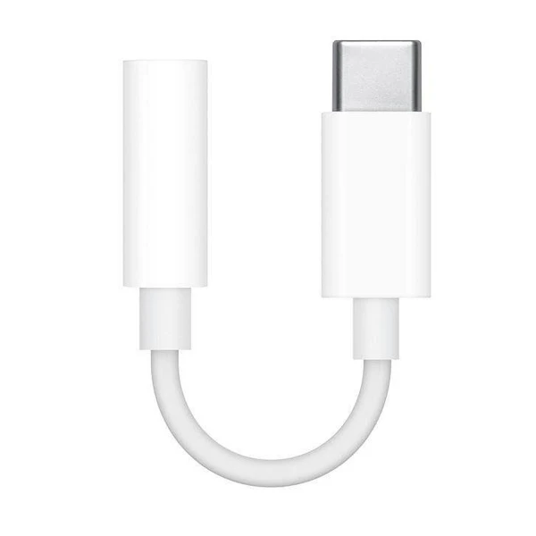 Переходник Apple USB Type-C - mini jack 3.5 мм (MU7E2) White