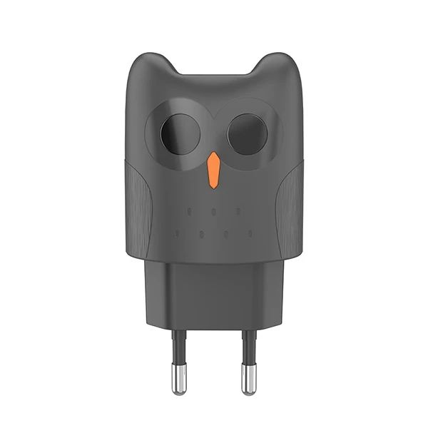 Зарядное устройство для смартфона Hoco Dual port charger KC1A EU Gray