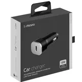 Автомобильное зарядное устройство Deppa USB Type-C Power Delivery Вlack - фото 2