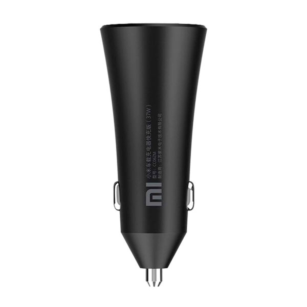 Автомобильное зарядное устройство Xiaomi Mi 37W Dual-Port Car Charger Black - фото 3