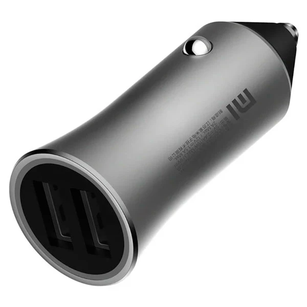 Автомобильное зарядное устройство Xiaomi Mi Car Charger Pro Grey