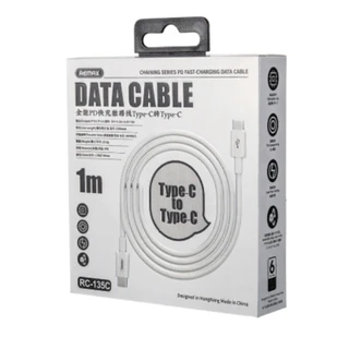 Кабель Remax Type-C - Type-C (RC-135C) 1м White