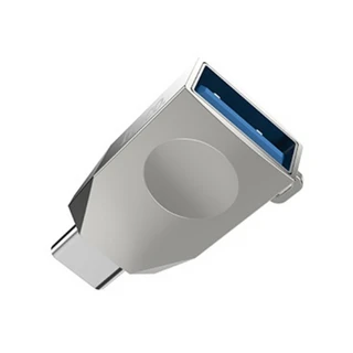 Переходник Hoco UA9 Type-C - USB Grey