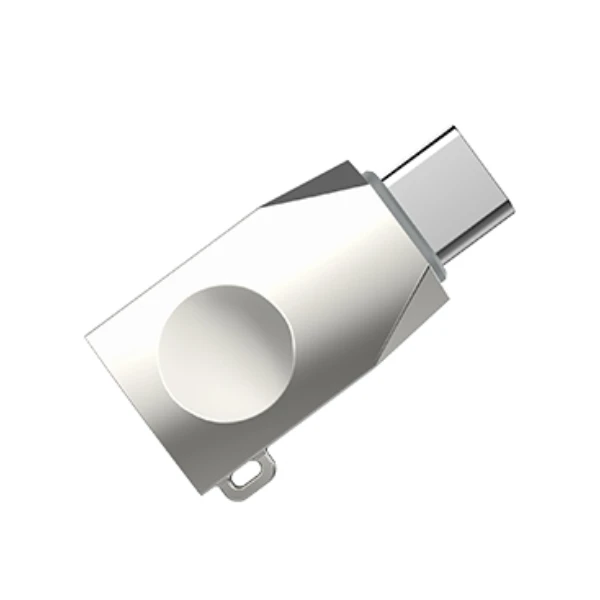 Переходник Hoco UA9 Type-C - USB Grey