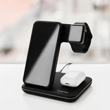 Беспроводное зарядное устройство Canyon 15W 3 в 1 CNS-WCS303B Black - фото 9